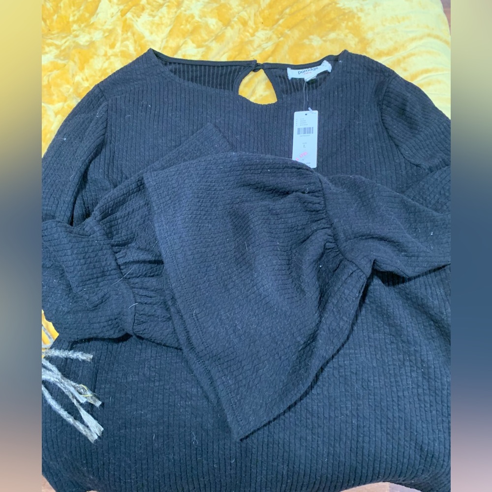 Porridge top size large from Anthropologie